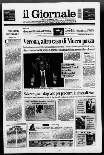 Il giornale : quotidiano del mattino